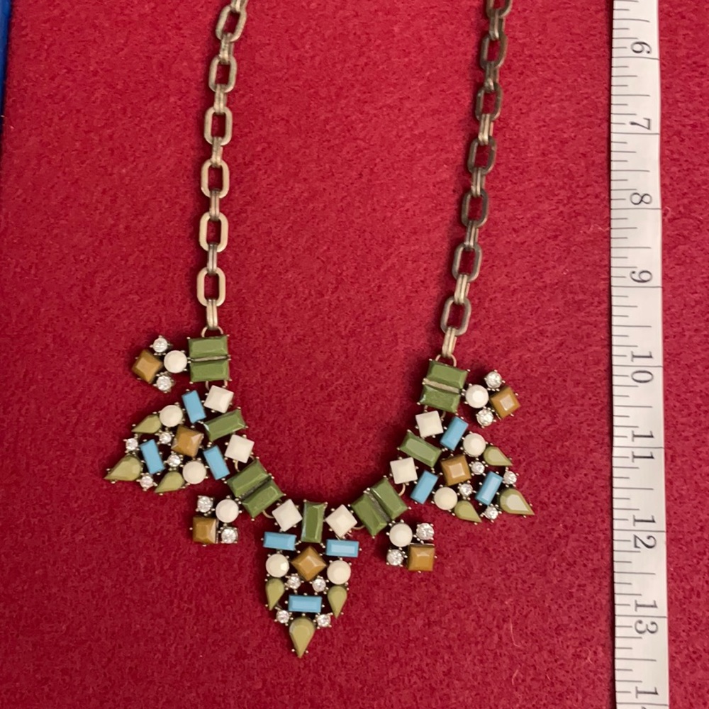 Charming Charlie Geometric Statement Necklace